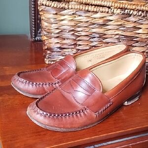 Classic Brown Leather Loafers